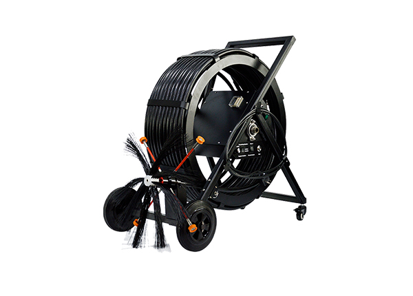 ماكينة تنظيف مجاري الهواء بالفرشاة الدوّارة F-928 (Rotary Brush Air Duct Cleaning Machine)